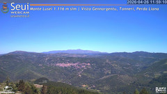 view from Monte Lusei Panoramica on 2026-04-26