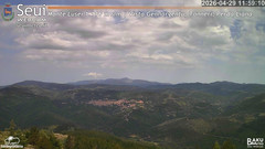 view from Monte Lusei Panoramica on 2026-04-29