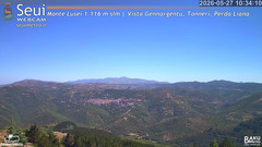 view from Monte Lusei Panoramica on 2026-05-27