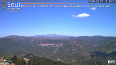 view from Monte Lusei Panoramica on 2026-05-27