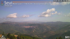 view from Monte Lusei Panoramica on 2026-08-25