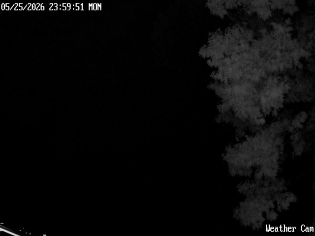 time-lapse frame, Sparta WX webcam