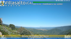 view from Villasalto on 2026-04-05