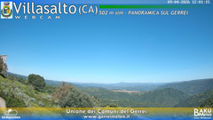 view from Villasalto on 2026-04-09