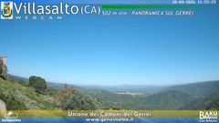 view from Villasalto on 2026-04-10