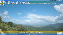 view from Villasalto on 2026-04-16