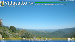 view from Villasalto on 2026-04-20