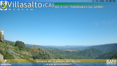 view from Villasalto on 2026-04-21