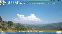 view from Villasalto on 2026-06-23