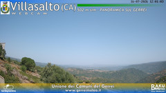 view from Villasalto on 2026-07-16