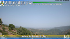 view from Villasalto on 2026-07-20