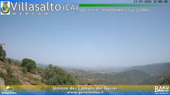 view from Villasalto on 2026-07-21