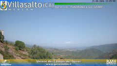 view from Villasalto on 2026-08-25