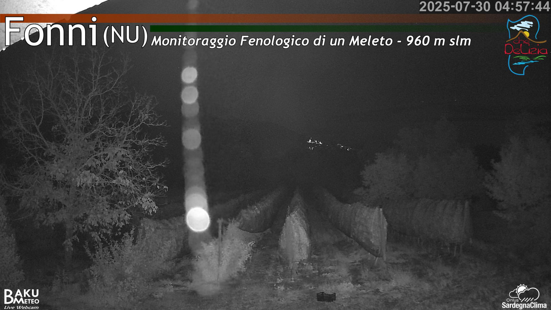 time-lapse frame, Fonni Meleto webcam
