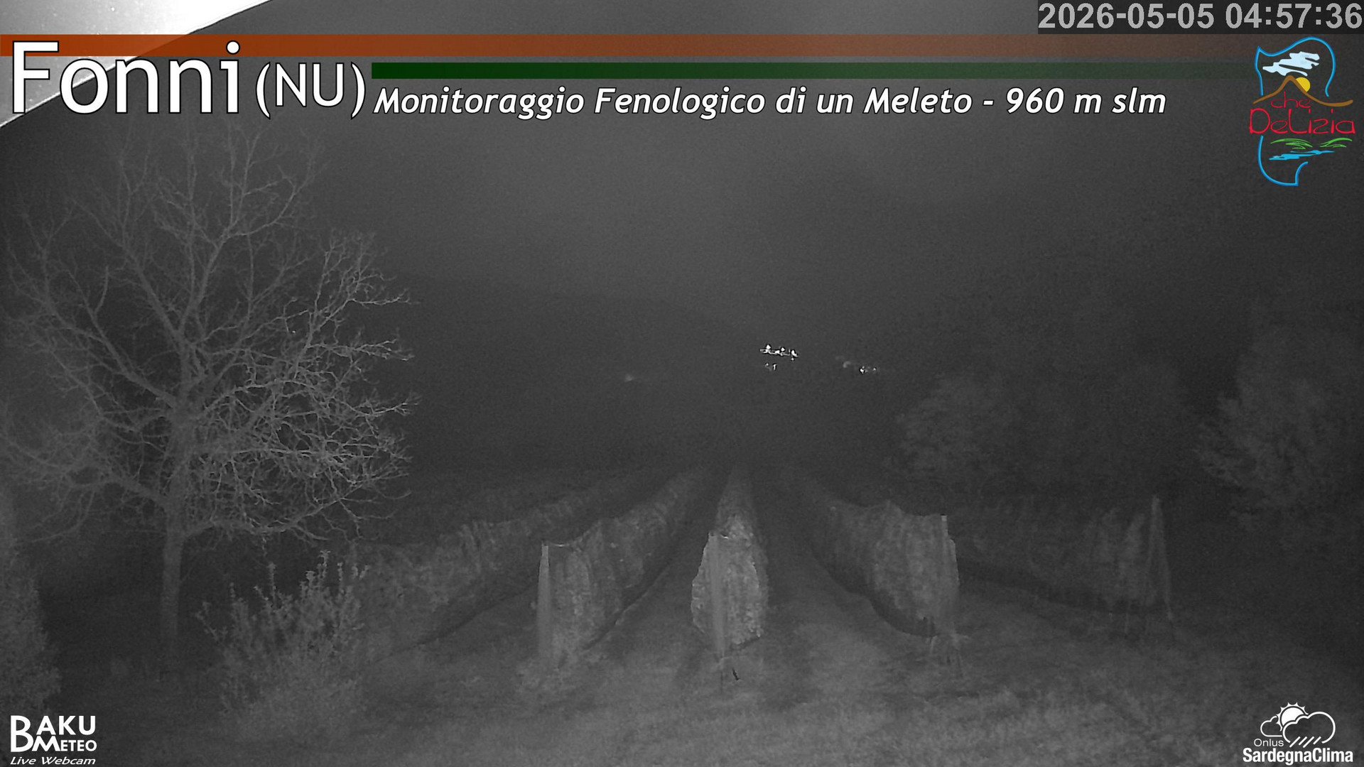 time-lapse frame, Fonni Meleto webcam