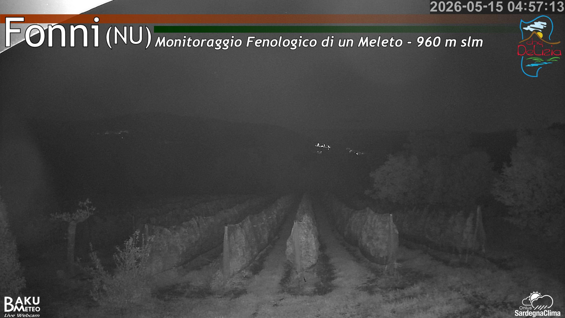 time-lapse frame, Fonni Meleto webcam