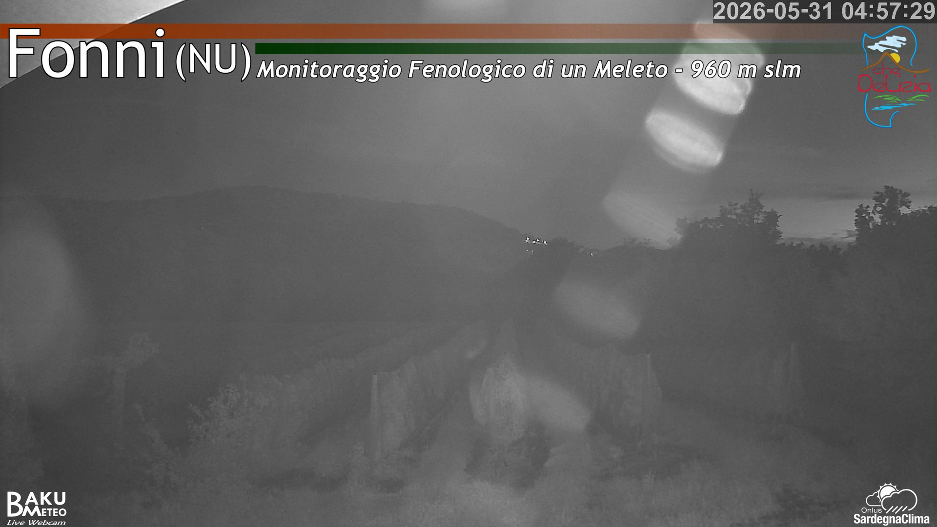 time-lapse frame, Fonni Meleto webcam