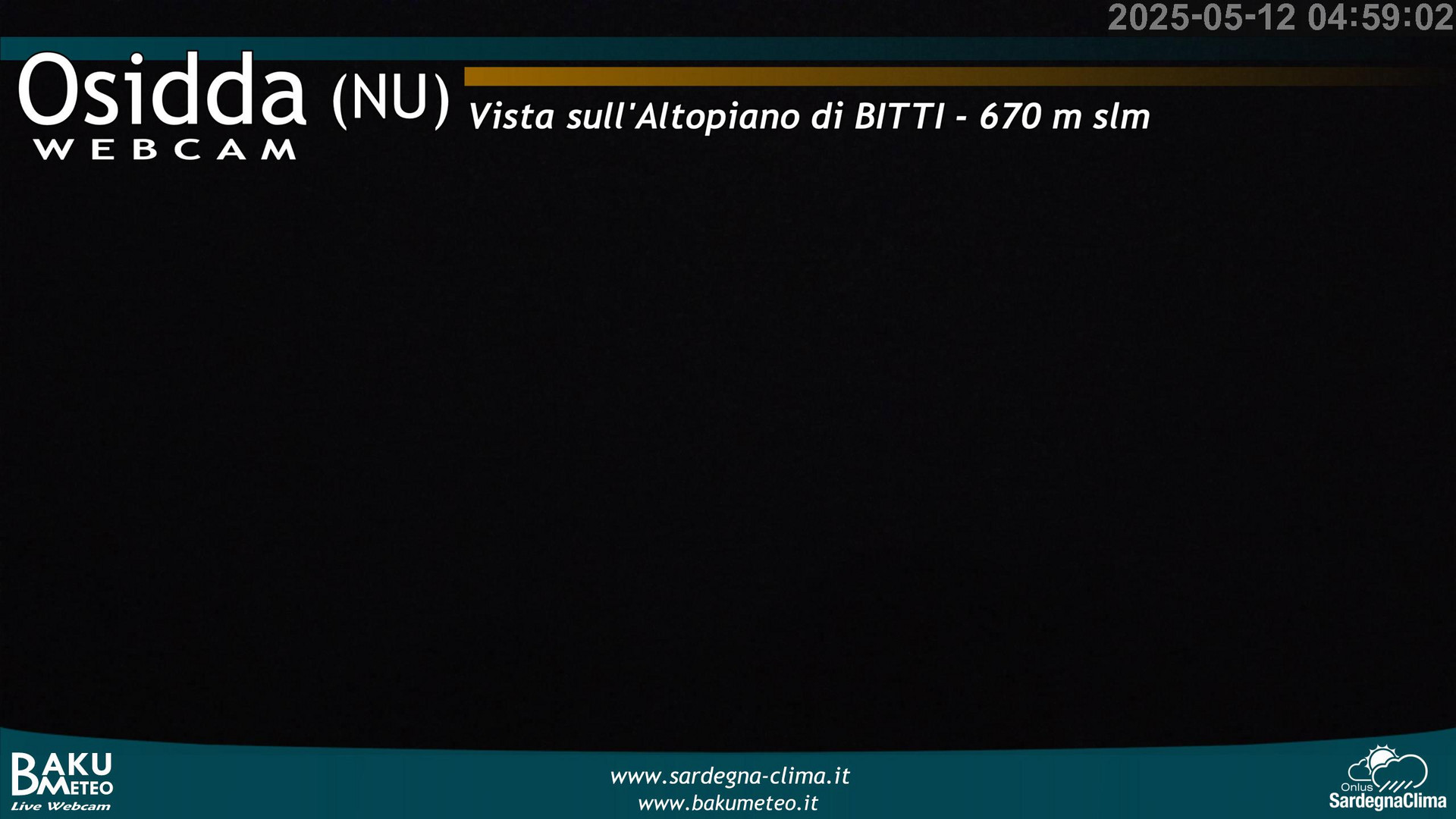 time-lapse frame, Osidda webcam