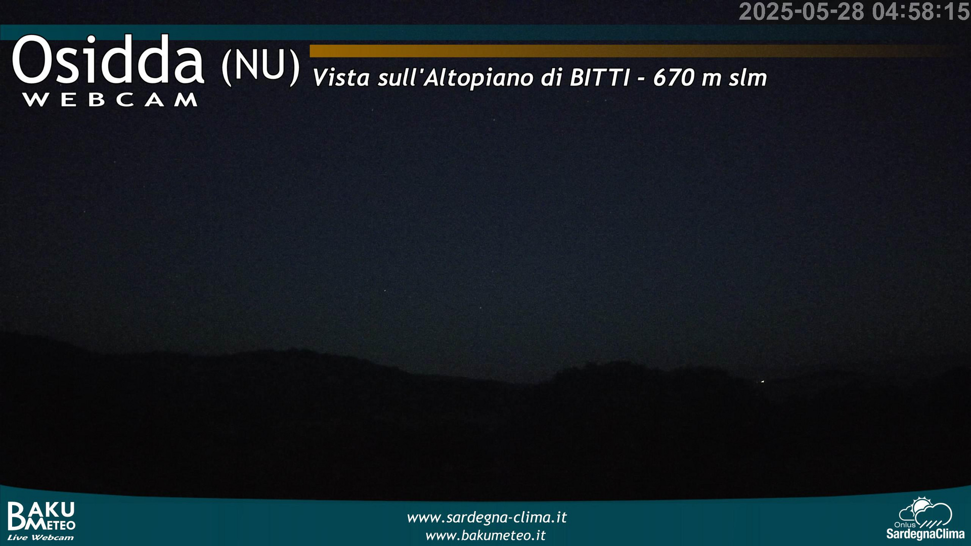 time-lapse frame, Osidda webcam