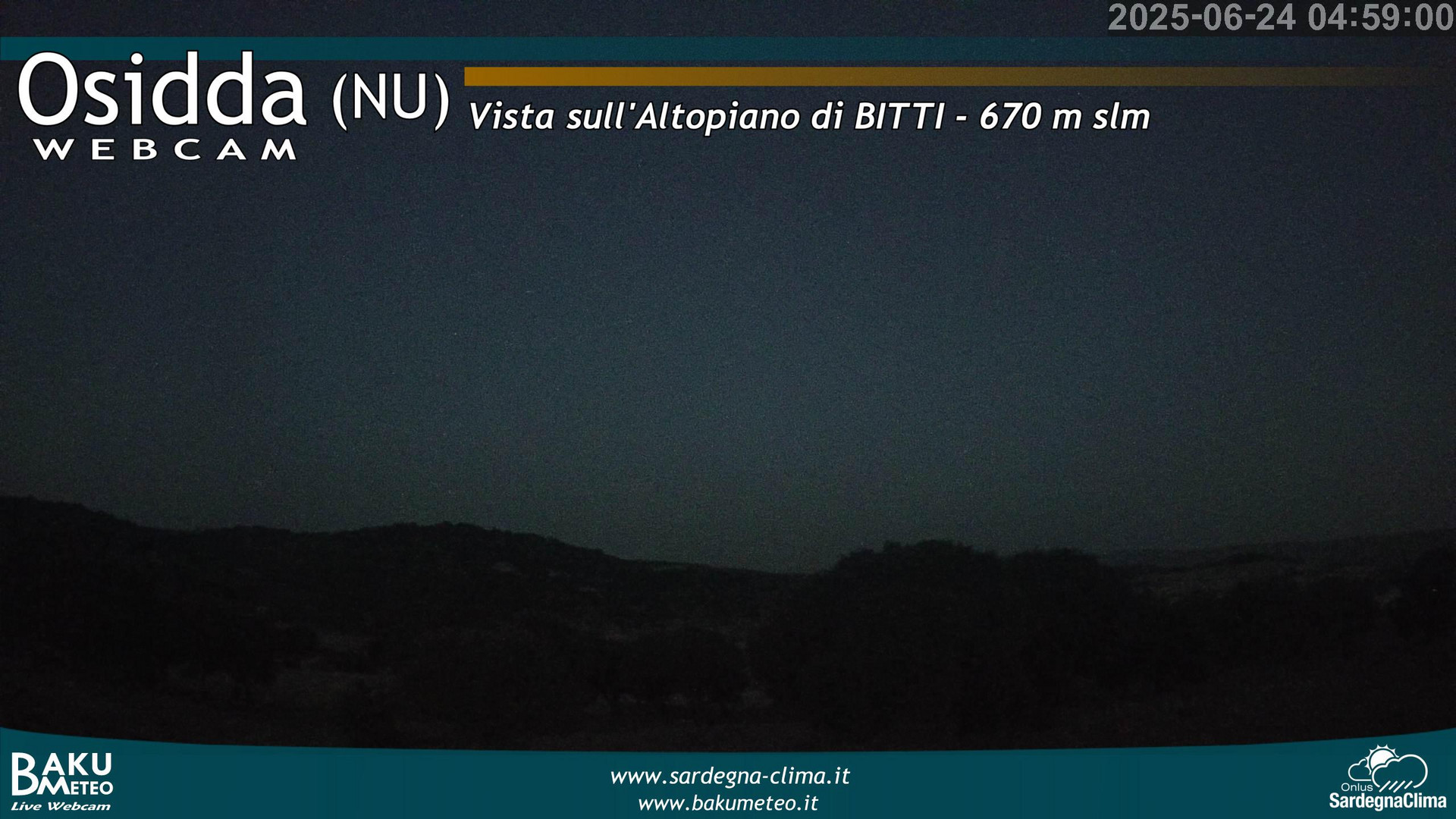 time-lapse frame, Osidda webcam