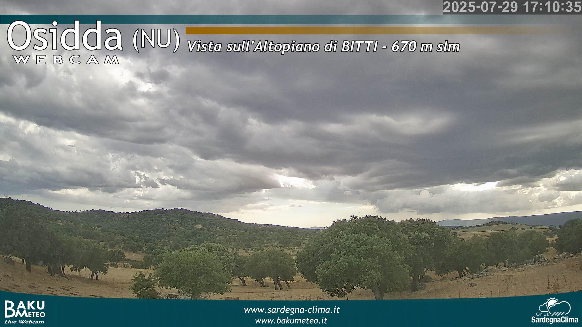 time-lapse frame, Osidda webcam