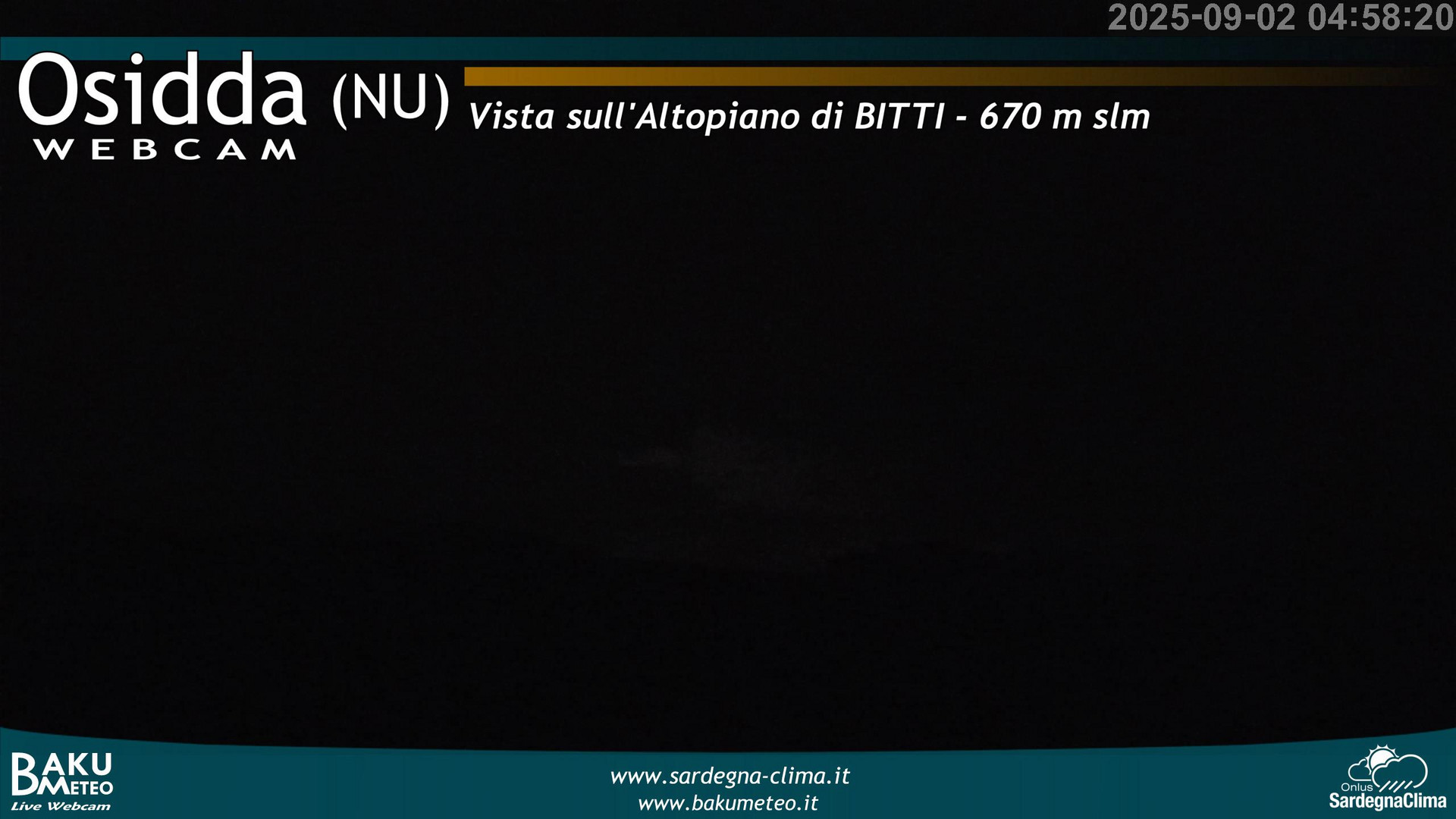 time-lapse frame, Osidda webcam