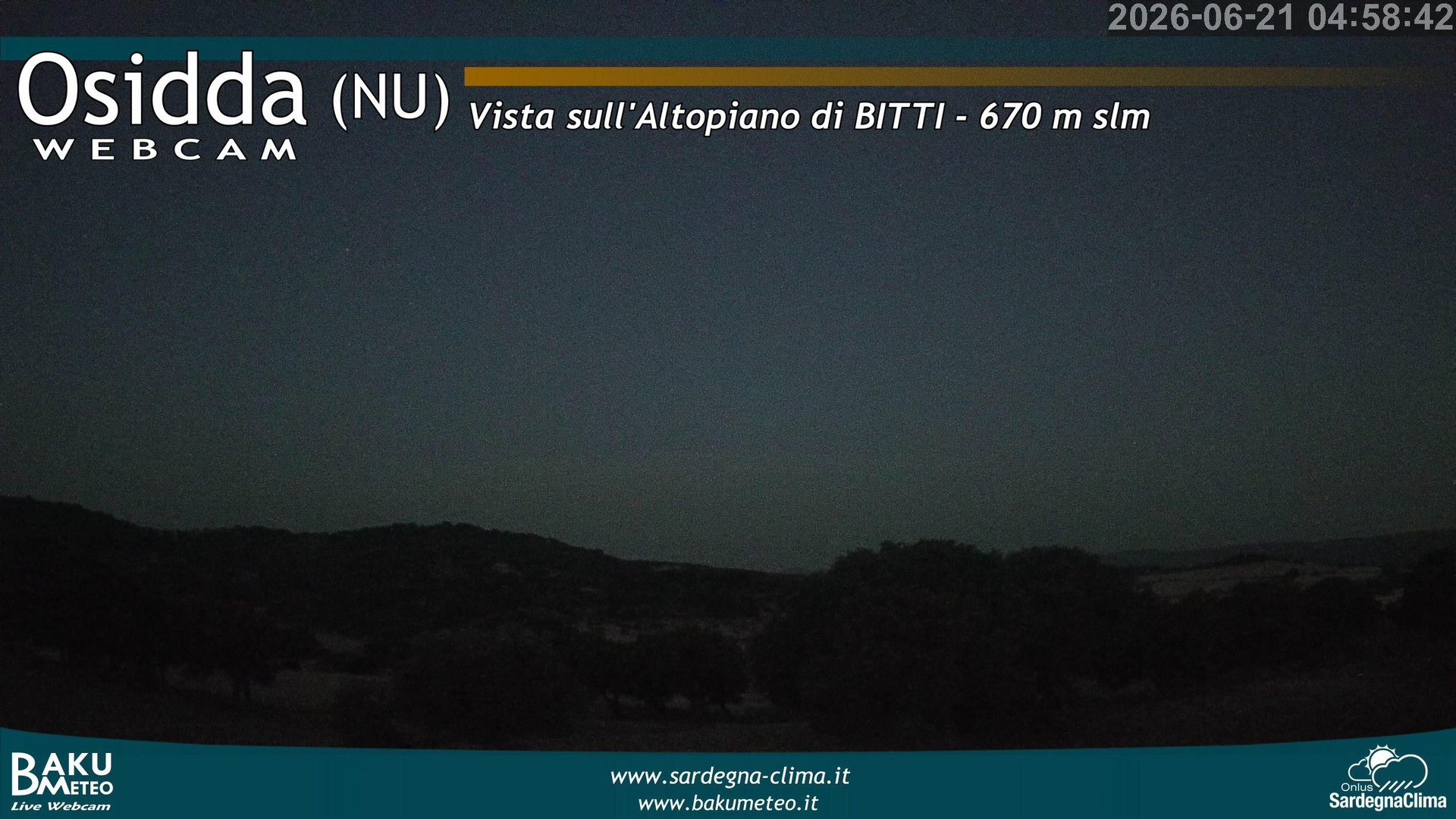 time-lapse frame, Osidda webcam