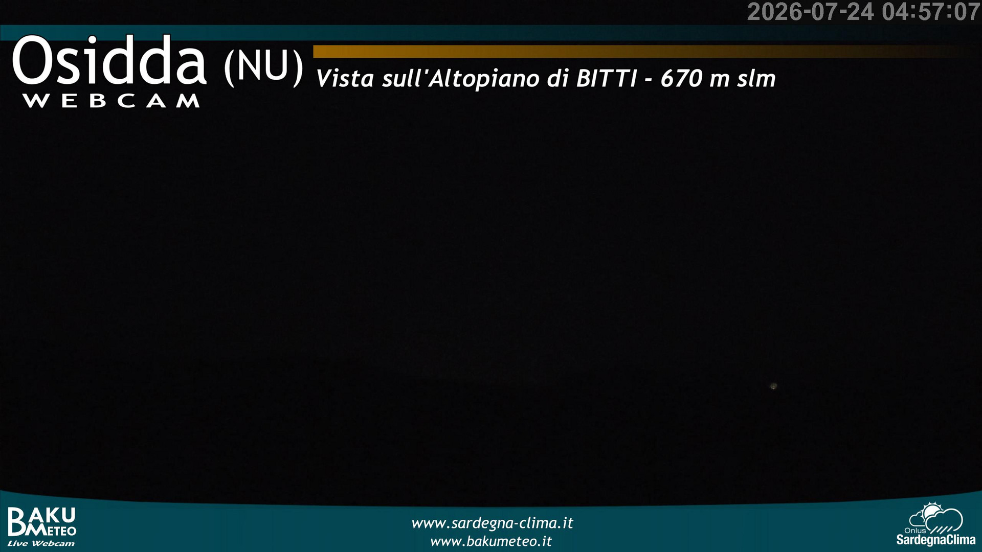 time-lapse frame, Osidda webcam