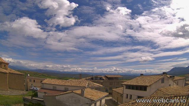 time-lapse frame, Larués Norte webcam