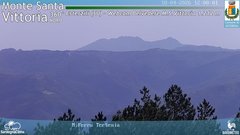 view from Monte Santa Vittoria Nord on 2026-04-18