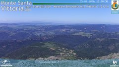 view from Monte Santa Vittoria Nord on 2026-04-25
