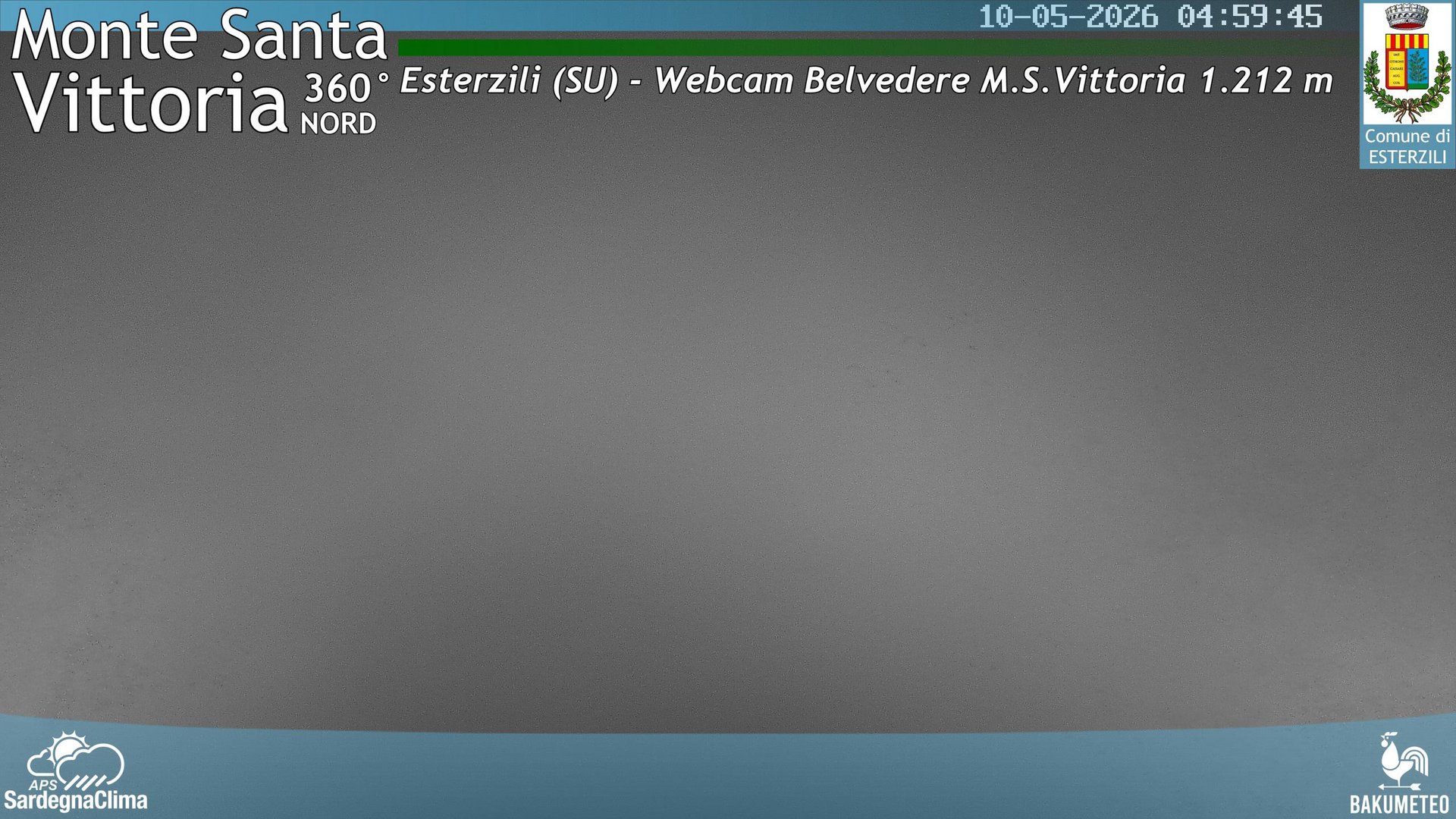 time-lapse frame, Monte Santa Vittoria Nord webcam