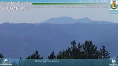 view from Monte Santa Vittoria Nord on 2026-07-08