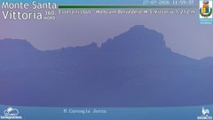 view from Monte Santa Vittoria Nord on 2026-07-27