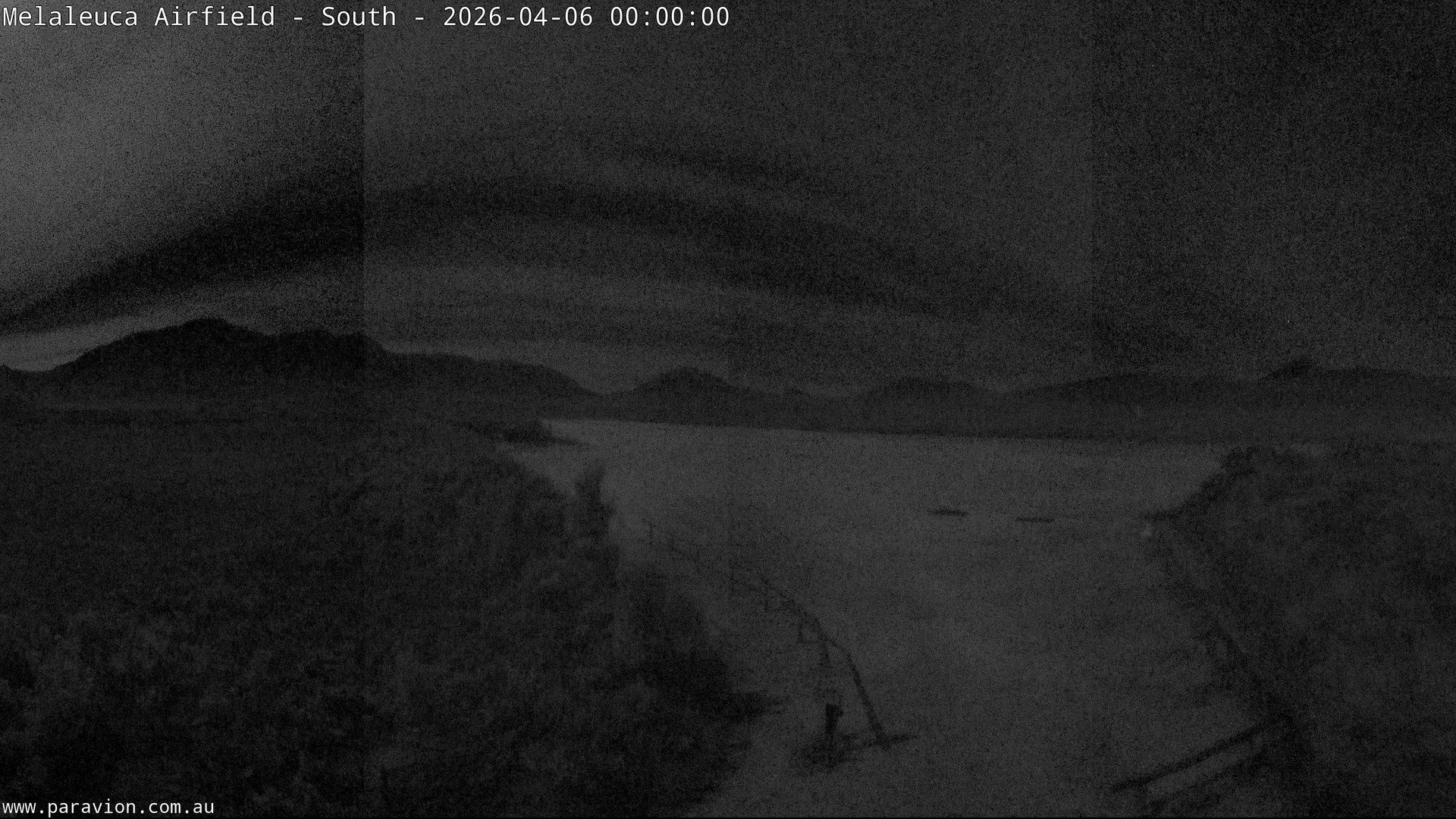 time-lapse frame, Melaleuca Airfield - South webcam