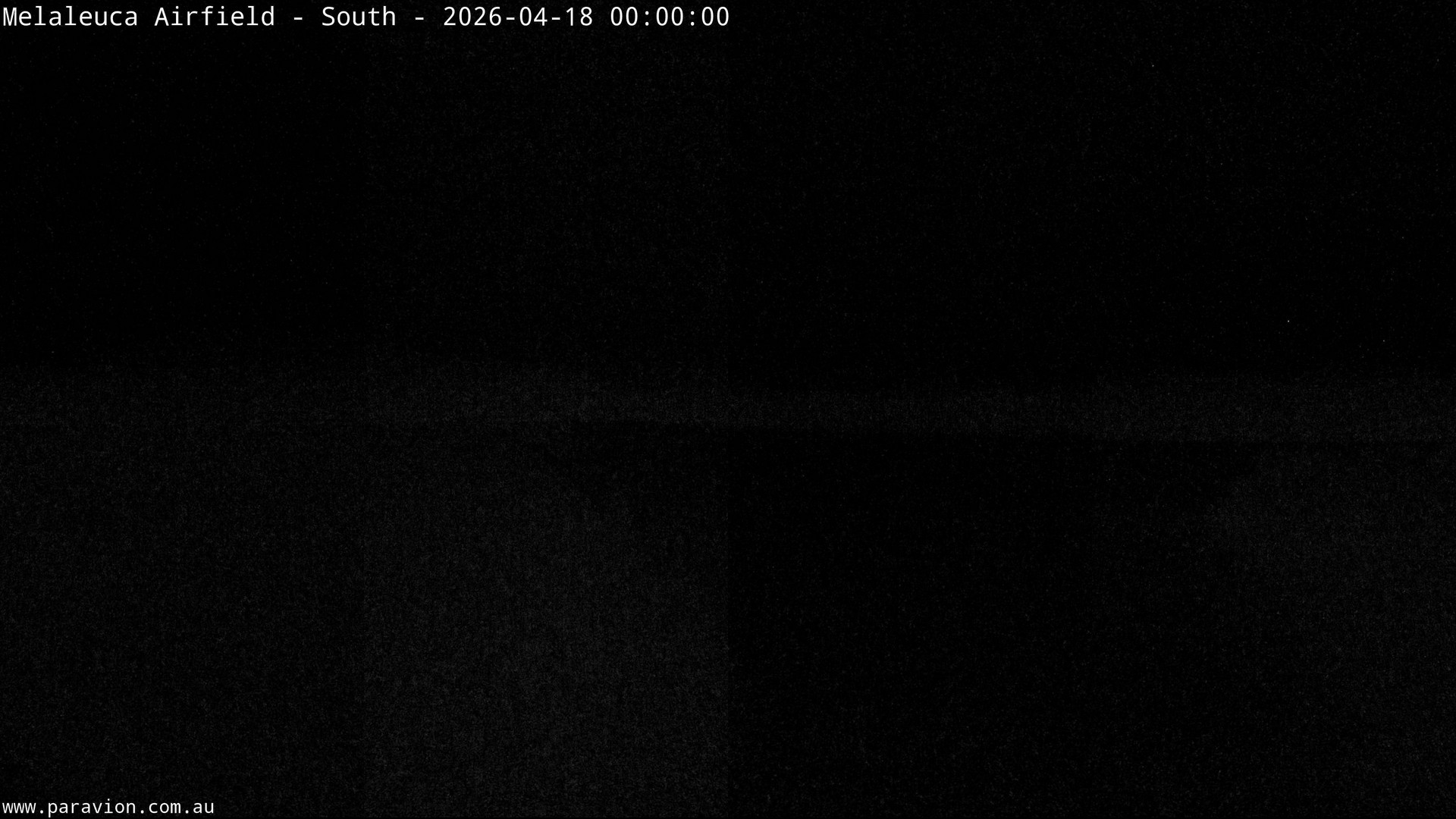 time-lapse frame, Melaleuca Airfield - South webcam