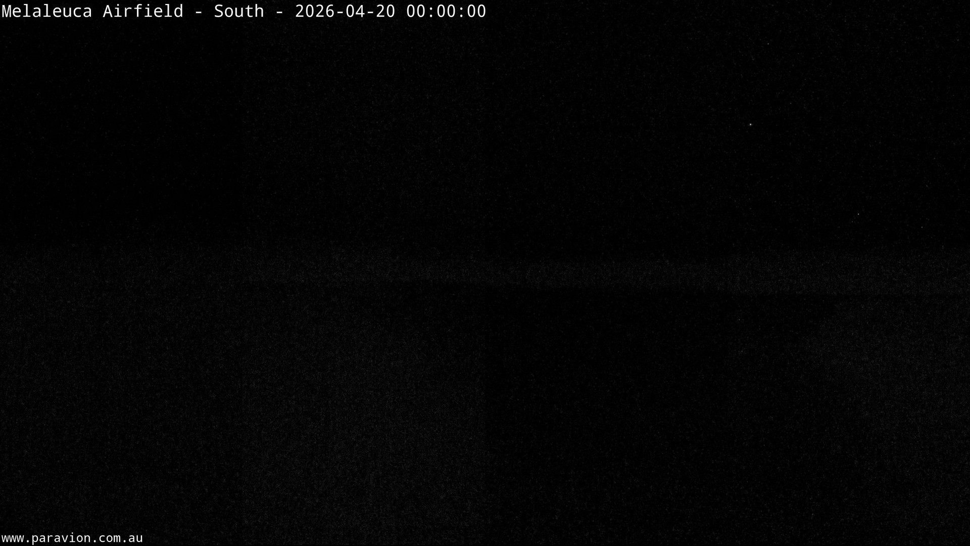 time-lapse frame, Melaleuca Airfield - South webcam