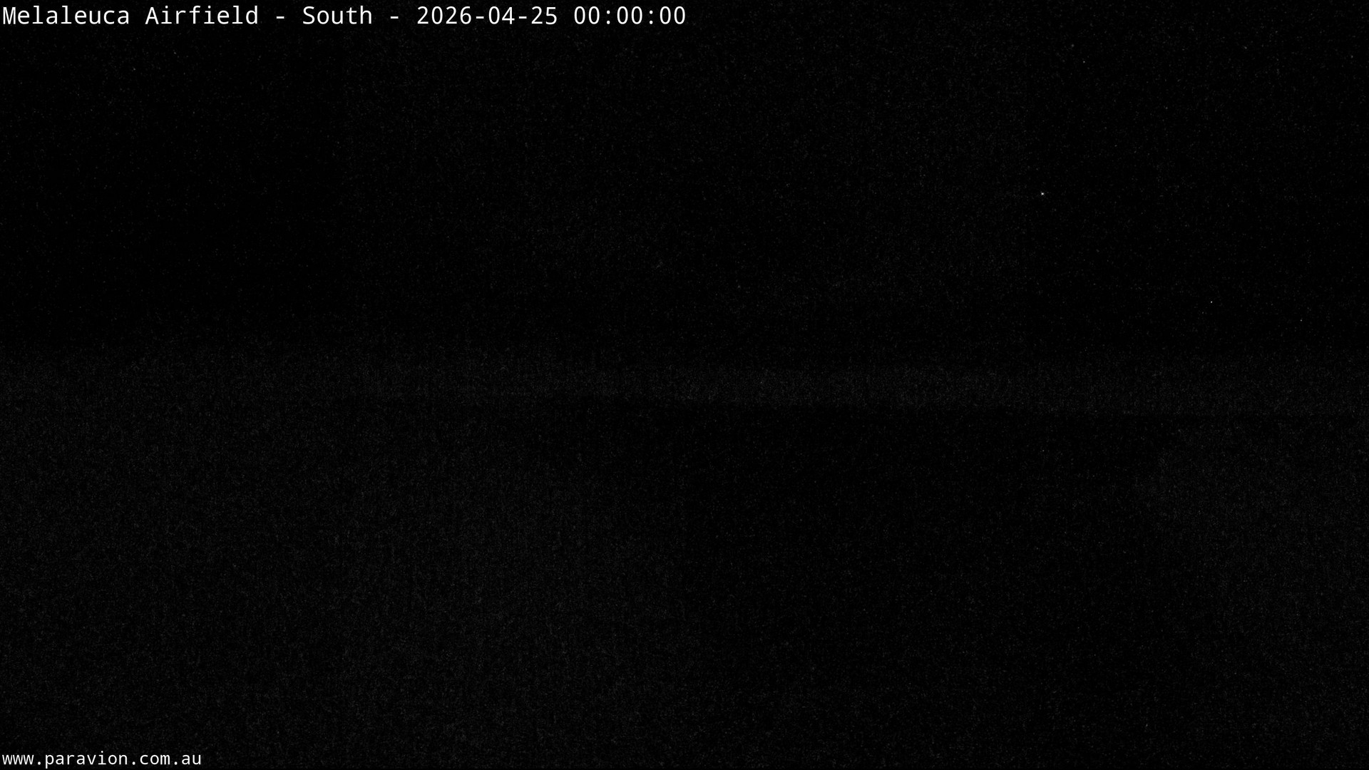 time-lapse frame, Melaleuca Airfield - South webcam