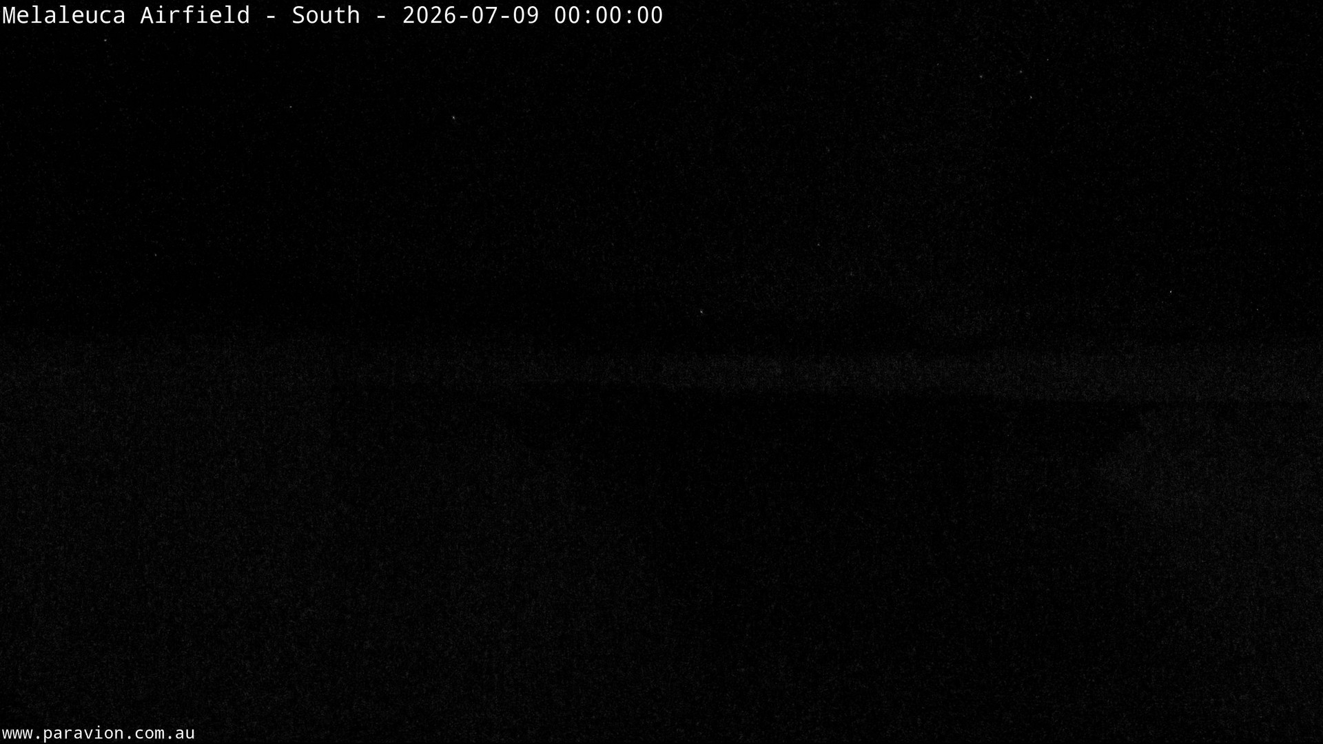 time-lapse frame, Melaleuca Airfield - South webcam