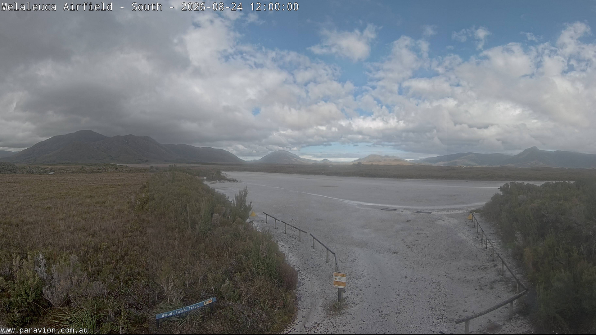 view from Melaleuca Airfield - South on 2026-08-24