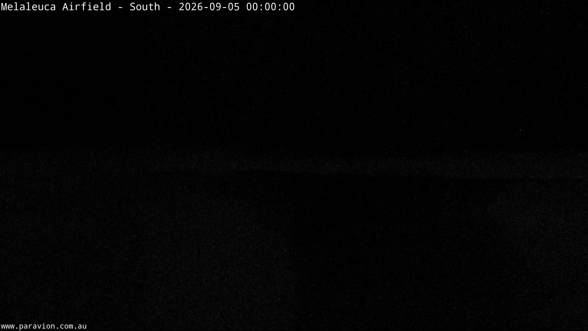 time-lapse frame, Melaleuca Airfield - South webcam