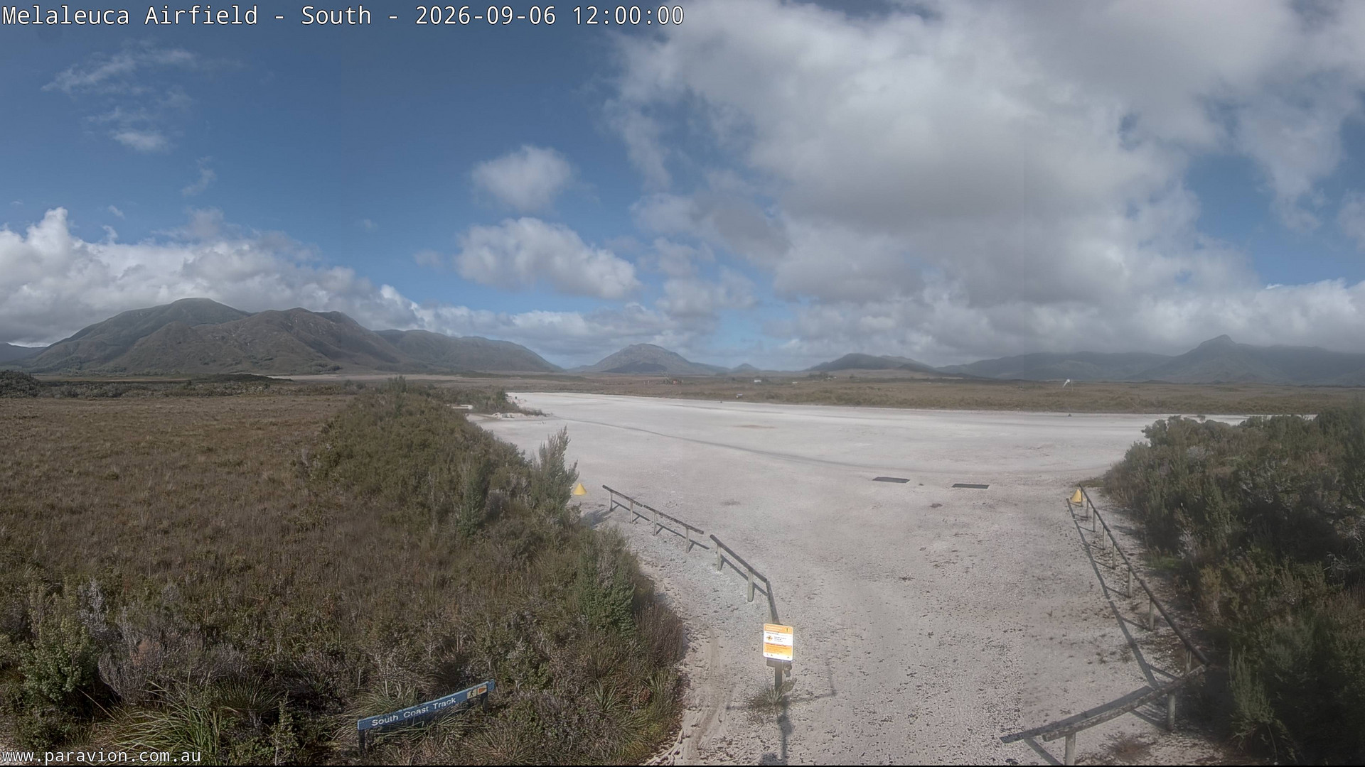 view from Melaleuca Airfield - South on 2026-09-06