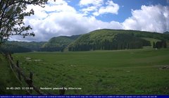 view from Webcam Cansiglio - verso la piana dei "Bech" on 2025-05-16