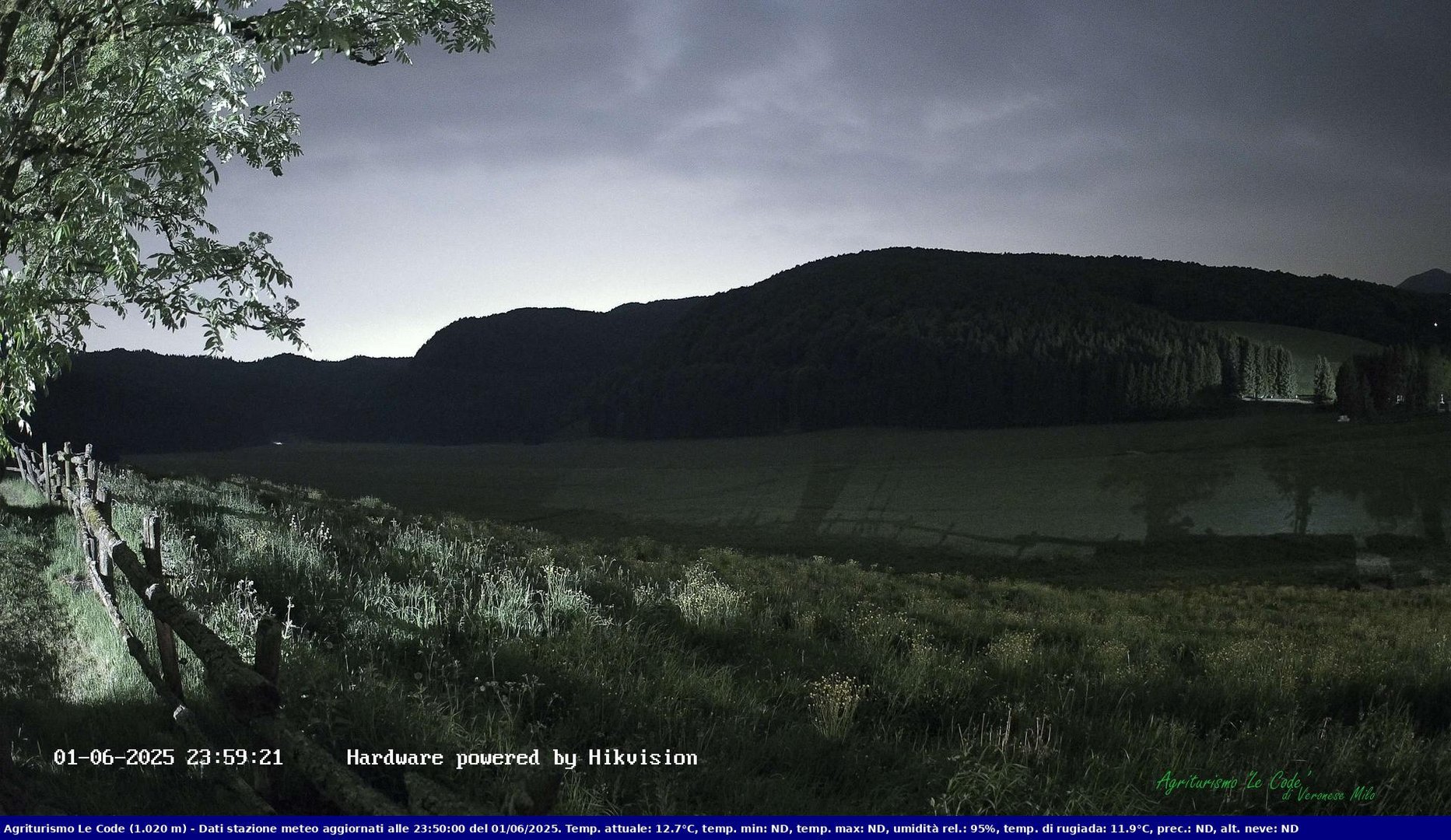 time-lapse frame, Webcam Cansiglio - verso la piana dei "Bech" webcam