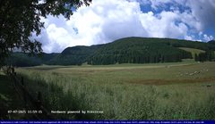 view from Webcam Cansiglio - verso la piana dei "Bech" on 2025-07-07
