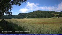 view from Webcam Cansiglio - verso la piana dei "Bech" on 2025-07-08