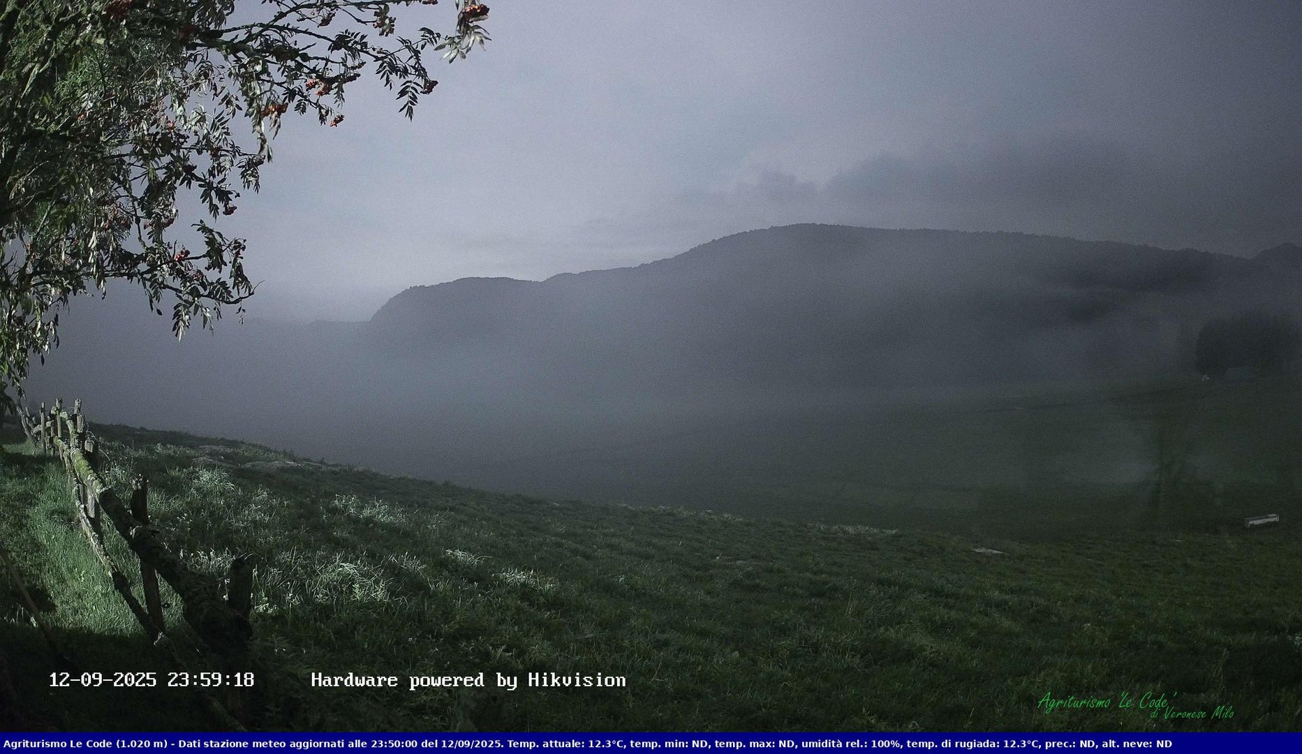 time-lapse frame, Webcam Cansiglio - verso la piana dei "Bech" webcam