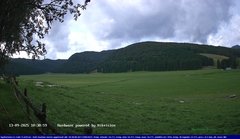 view from Webcam Cansiglio - verso la piana dei "Bech" on 2025-09-13