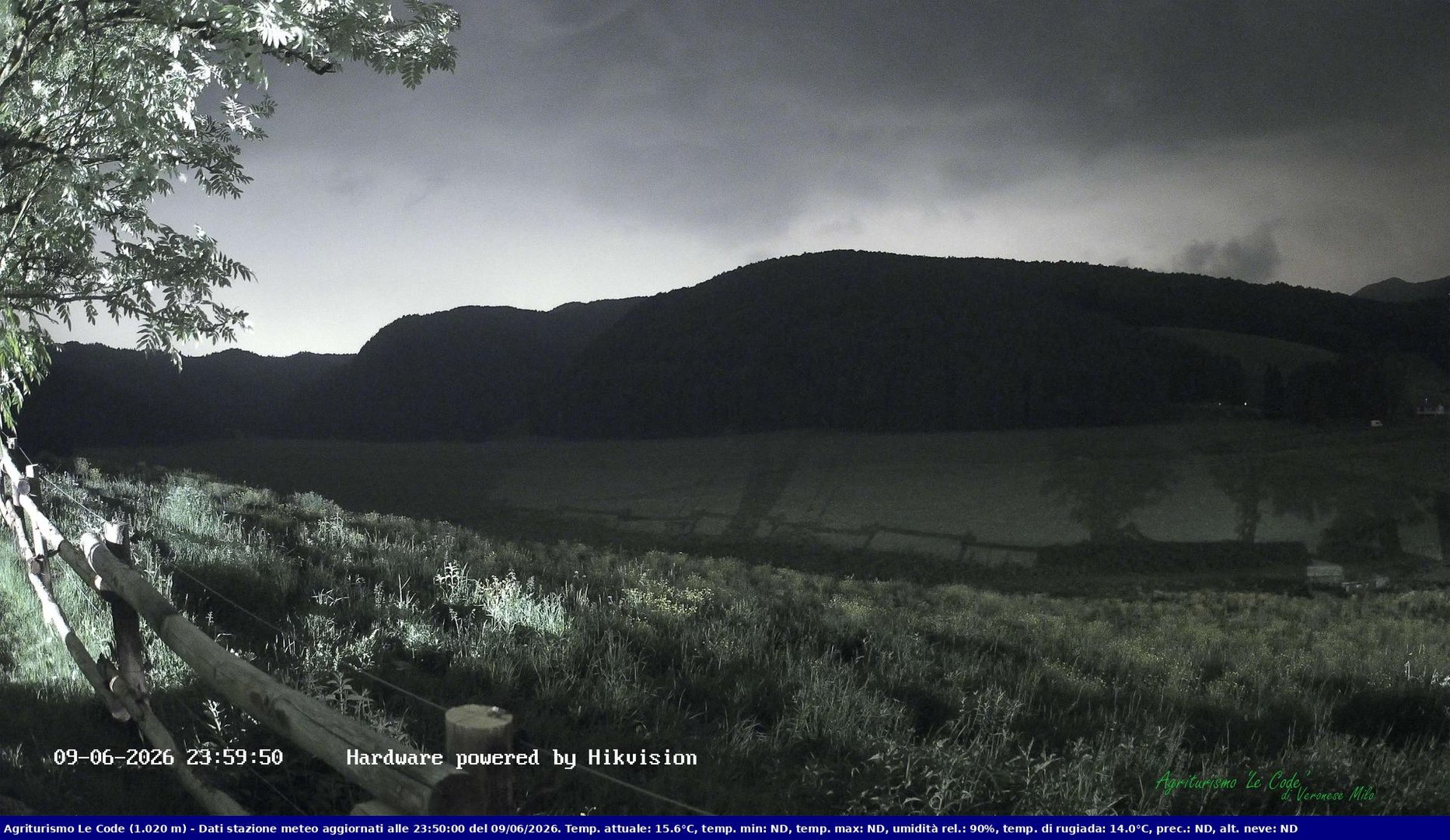 time-lapse frame, Webcam Cansiglio - verso la piana dei "Bech" webcam