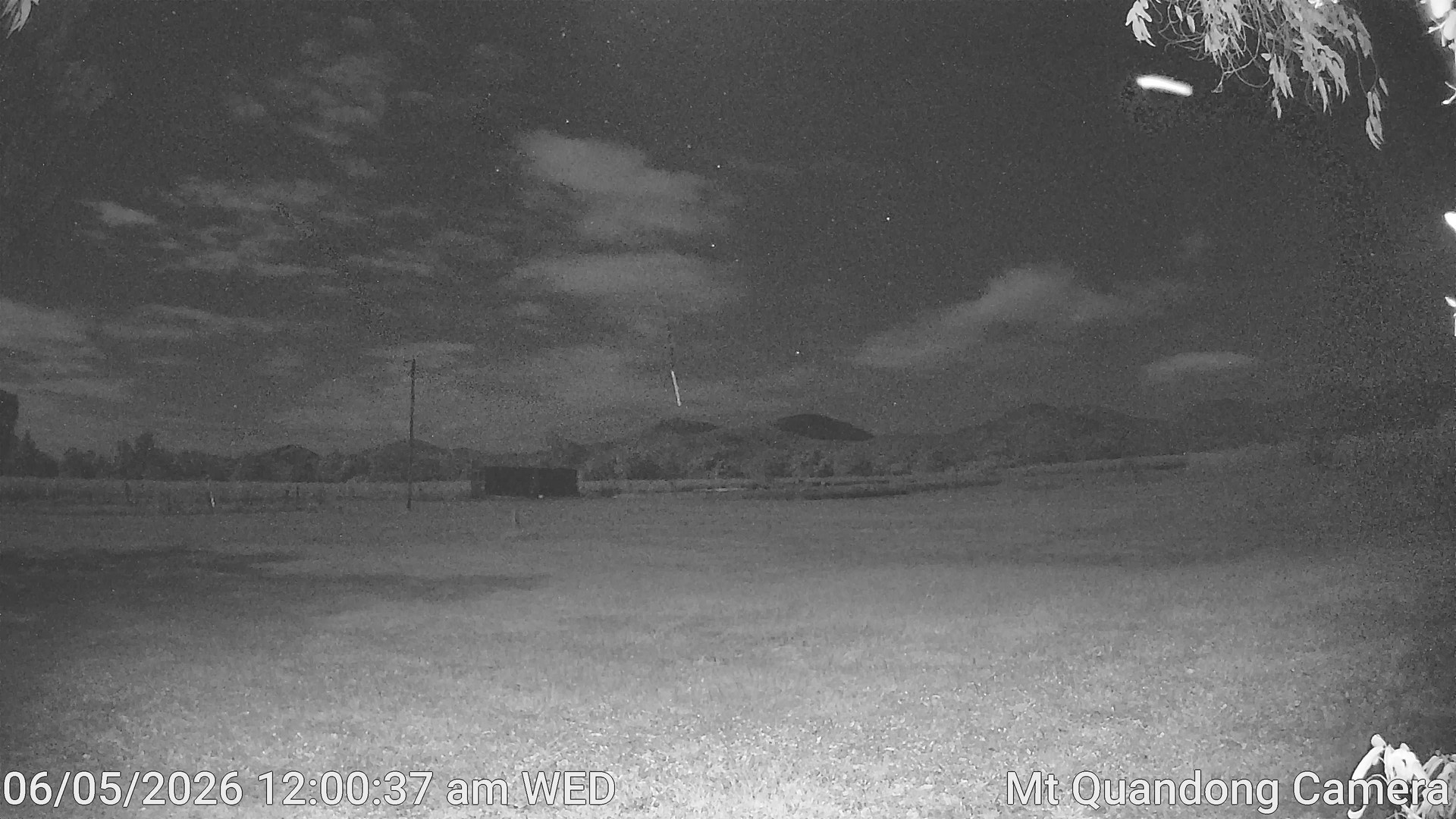 time-lapse frame, Mt Quandong Camera webcam